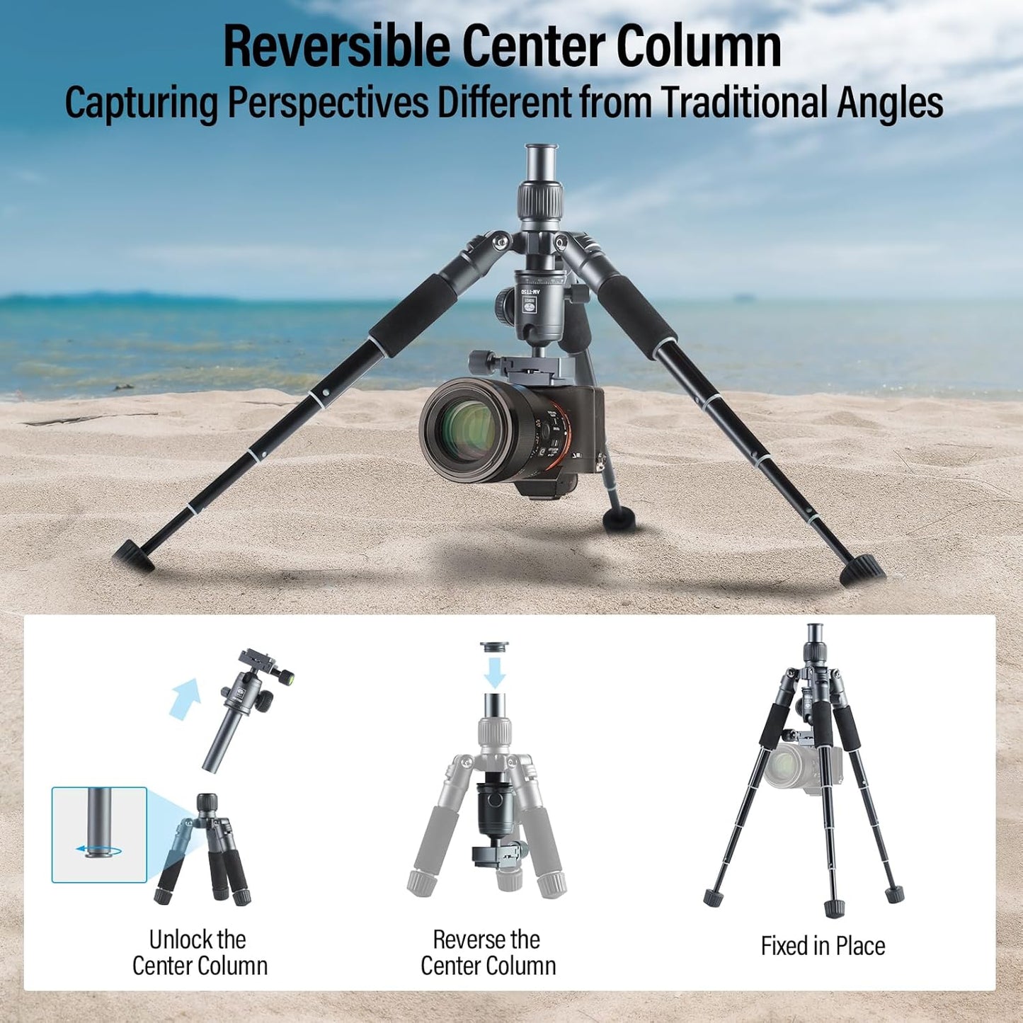 Sirui AM-TT50 Compact Mini Desktop Tripod