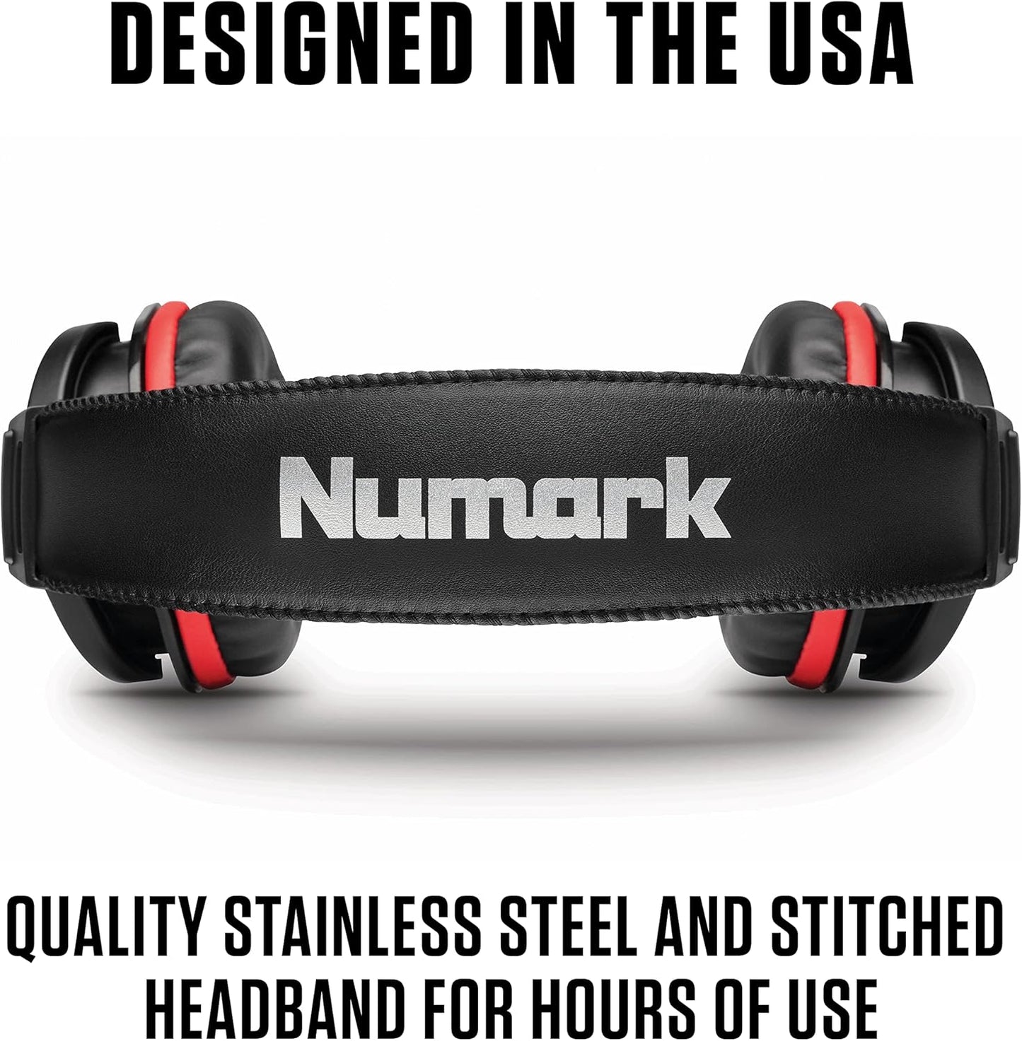 Numark PT01USB & HF175 Portable Vinyl Record Player Headphones