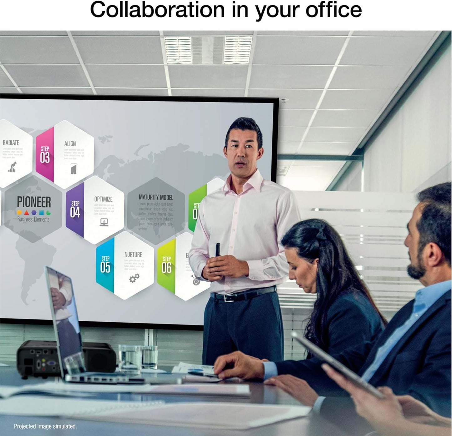 Epson V11HA72220 Pro EX11000 1080p Wireless Laser Projector