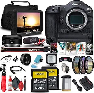 Canon 4895C002 EOS R3 Mirrorless Camera Kit Renewed