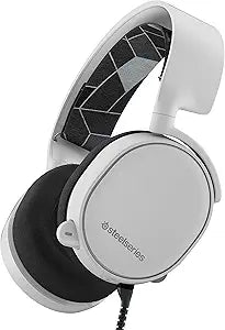 SteelSeries 61434 Arctis 3 All-Platform Gaming Headset - White