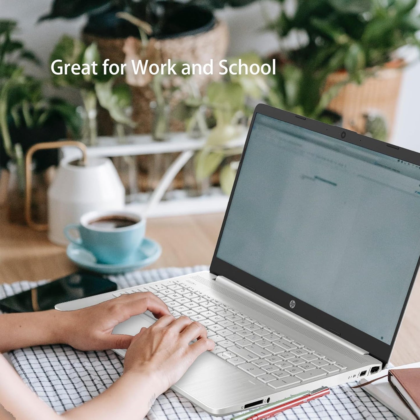 HP i3 15.6" Touchscreen Laptop with Accessories