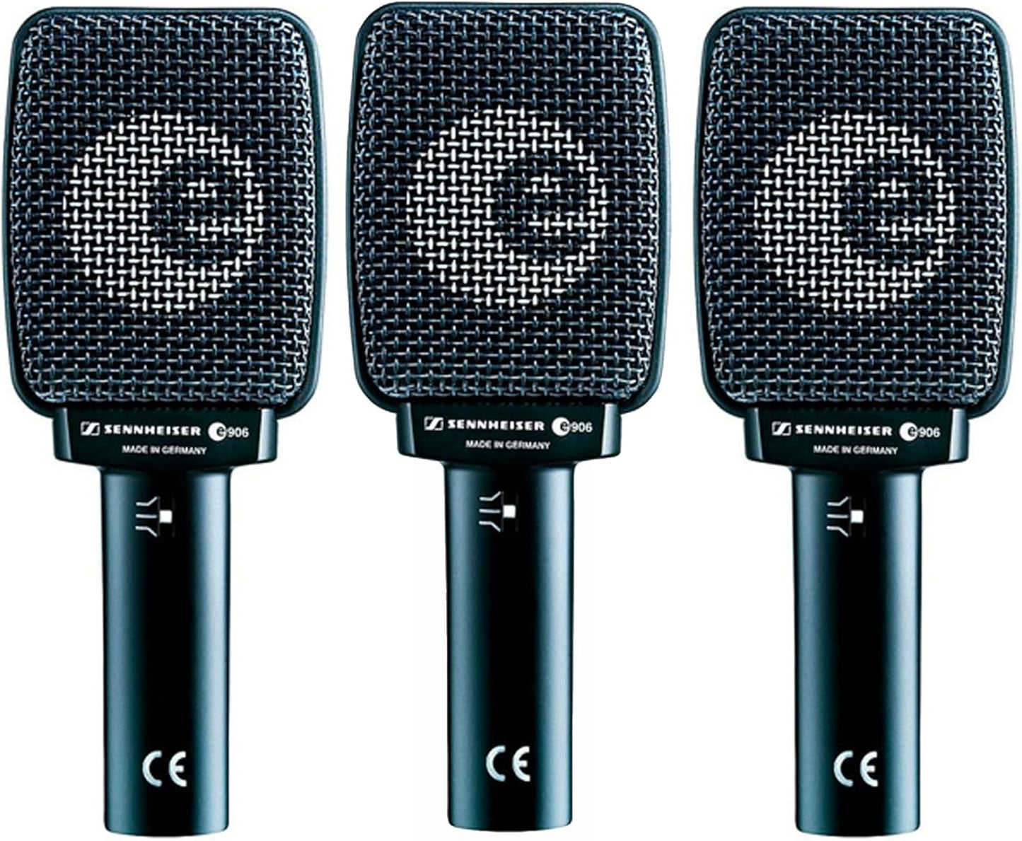 Sennheiser E906 3-Pack Dynamic Supercardioid Guitar Microphones