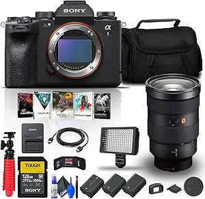 Sony Alpha 1 ILCE-1/B Mirrorless Camera Bundle + 24-70mm Lens (Renewed)