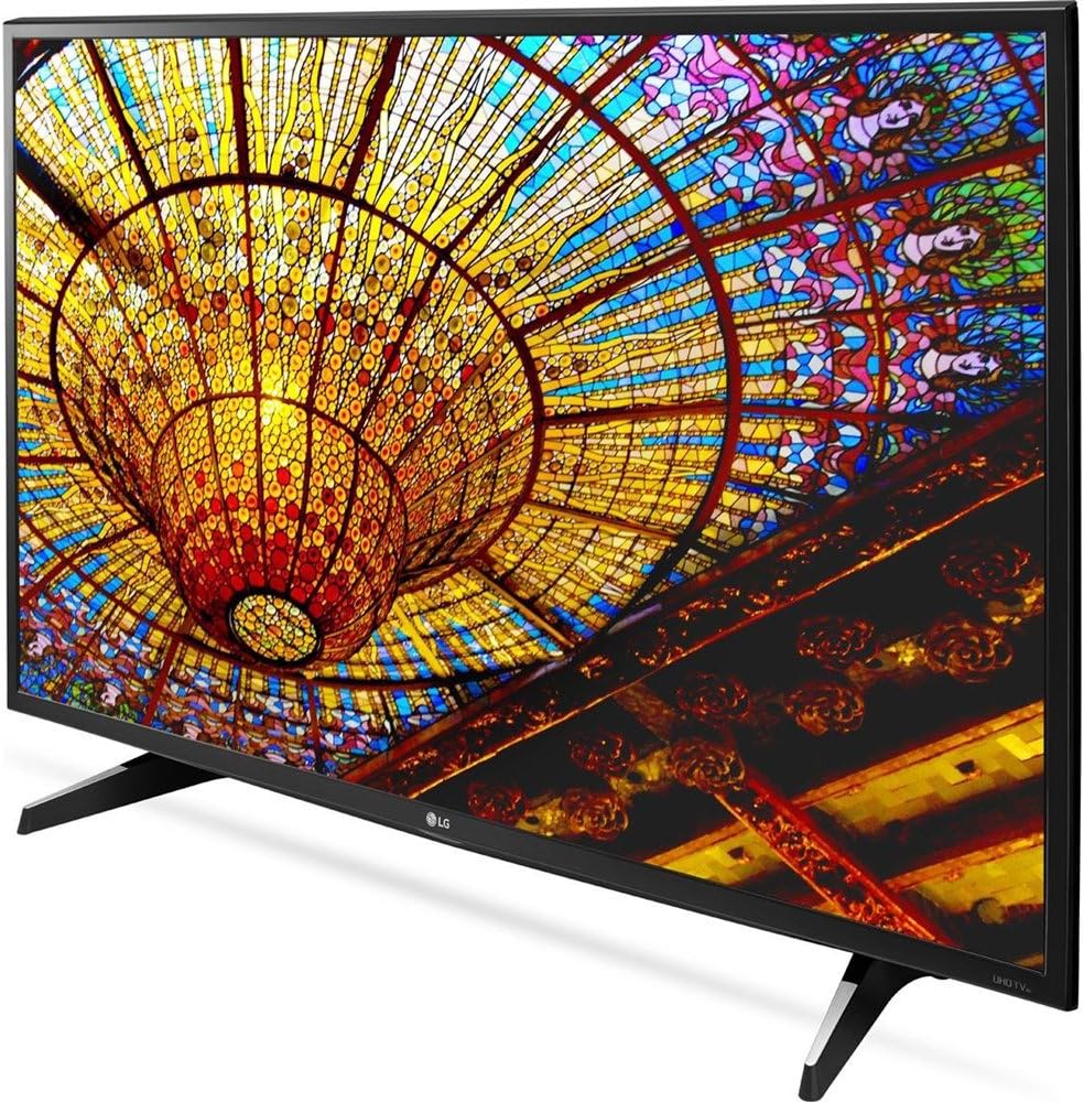 LG 43UH6100 43" 4K UHD Smart TV Wall Mount Bundle