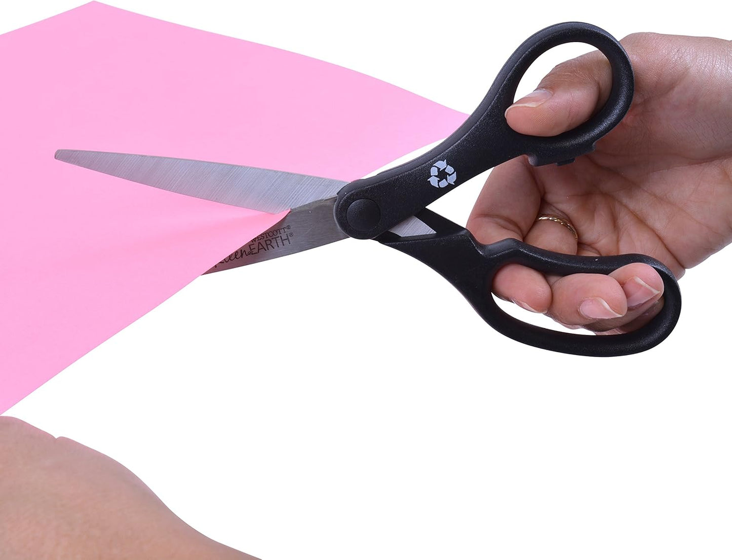 Westcott 15583 KleenEarth 8" Recycled Scissors