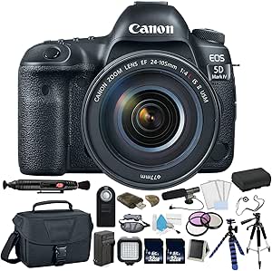 Canon EOS 5D Mark IV DSLR Camera Kit - Bundle