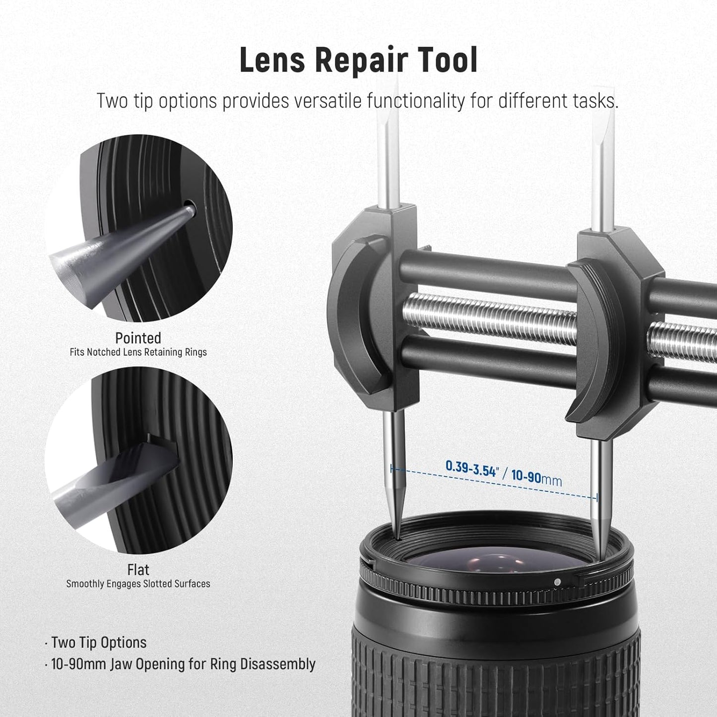 Neewer 99098574 Camera Lens Vise Repair Tool Kit