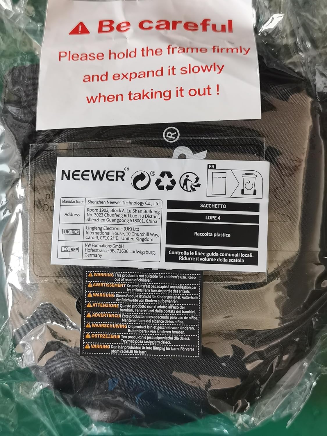 Neewer 10102406 12" 5-in-1 Collapsible Photography Reflector
