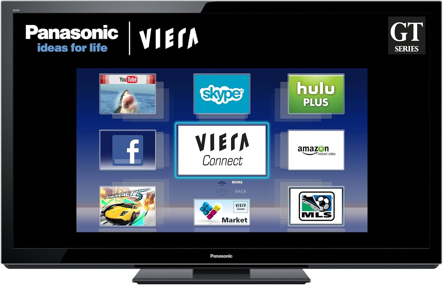 Panasonic TC-P60GT30 60-Inch VIERA 3D Plasma HDTV