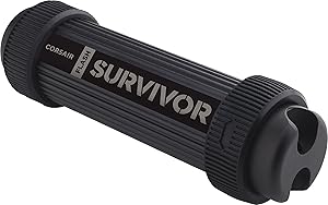 Corsair CMFSS3B-128GB Survivor Stealth 128GB USB Drive — main product image