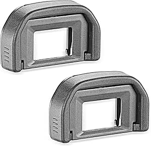 Neewer Eyepiece Eyecups Replacement for Canon EF - 2-Pack