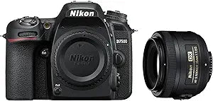 Nikon D7500 DX-format Digital SLR Portrait Lens Kit