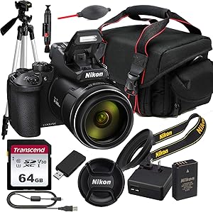 Nikon COOLPIX P950 83x Zoom Digital Camera Bundle (Renewed)