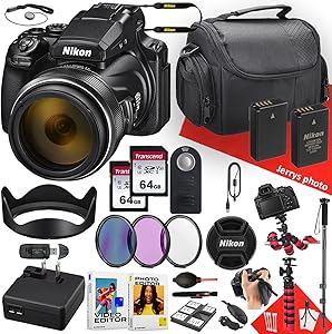 Nikon COOLPIX P1000 Superzoom Digital Camera Bundle