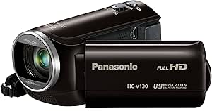 Panasonic HC-V130EG-K Compact Camcorder - Black — main product image
