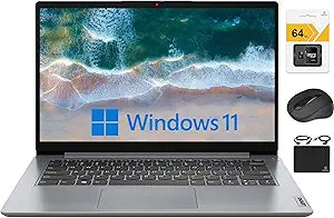 Lenovo 2023 Ideapad 14" Celeron N4020 Laptop