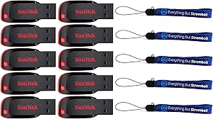 SanDisk SDCZ50-016G-10PK-EBD_Lan-x5 16GB Cruzer Blade USB 2.0 10-Pack