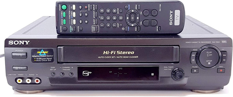 Sony SLV-N60 4-Head Hi-Fi VCR — main product image
