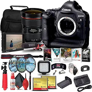 Canon 5253B002 EOS-1D X DSLR Camera Bundle Renewed