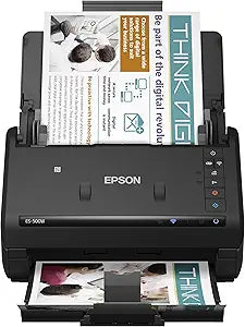 Epson ES-500W WorkForce Wireless Duplex Document Scanner — main product image