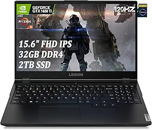 Lenovo Legion 5 15" Ryzen 5 GTX 1650 Ti Gaming Laptop
