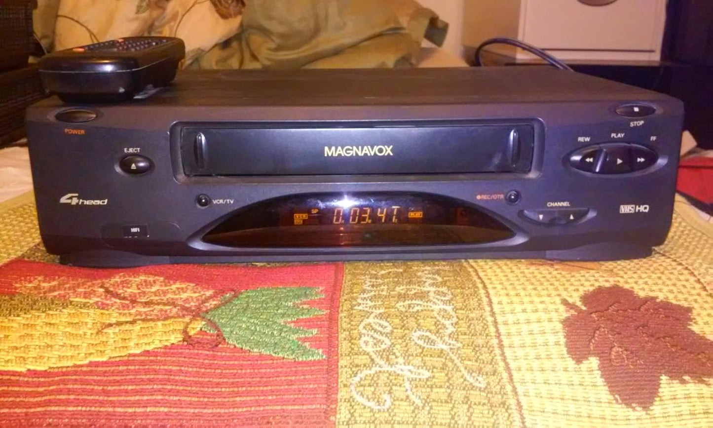 Magnavox VRU240 AT01 Hi-Fi Stereo VHS VCR 4-Head