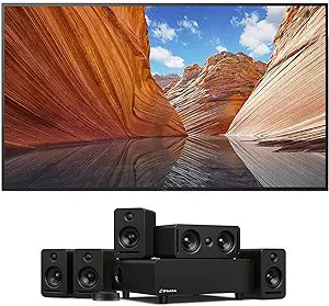 Sony KD55X80J 55" 4K HDR TV with Platin Monaco 5.1 System