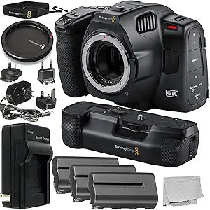 Blackmagic Design Pocket Cinema 6K Pro Camera Bundle