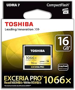 Toshiba CF-016GSG(BL8 16GB CF EXCERIA PRO Memory Card