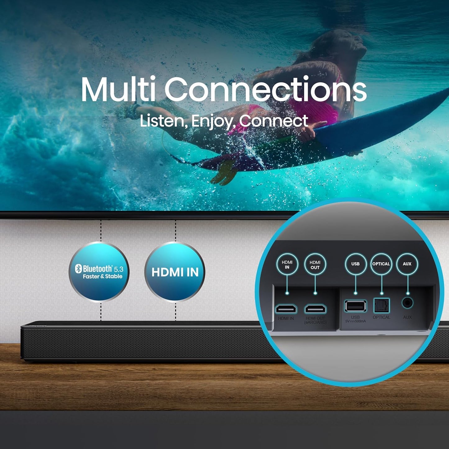 Hisense AX5125H 5.1.2Ch Dolby Atmos Soundbar