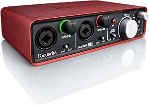 Focusrite SCARLETT 2i2 USB Recording Audio Interface - 1st Gen