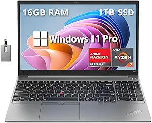 Lenovo ThinkPad E15 Gen 4 Ryzen 7 1TB SSD Laptop — main product image
