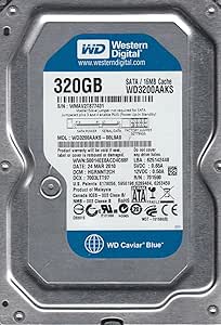 Western Digital WD3200AAKS-00L9A0 320GB SATA HDD — main product image