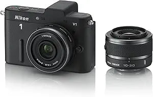 Nikon 27569 1 V1 10.1MP Digital Camera 10-30mm Lens Kit
