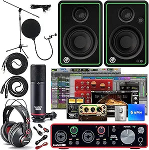 Focusrite Scarlett 2i2 Studio 3rd Gen Recording Bundle