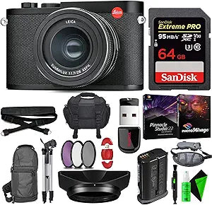Leica 19050 Q2 Digital Camera Summilux 28mm f/1.7 Bundle