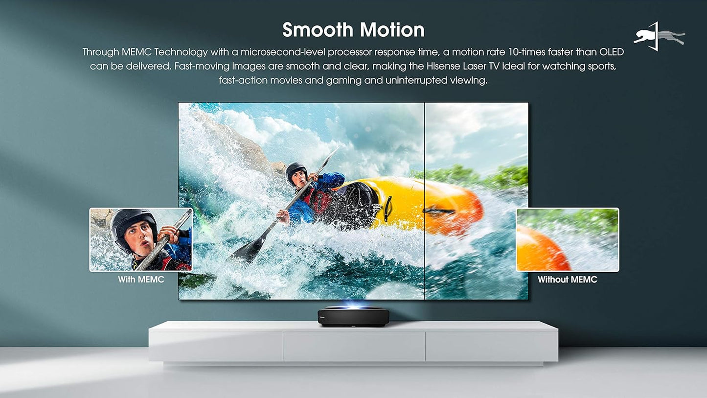 Hisense 100L5F 100-Inch 4K UHD Android Smart Laser TV