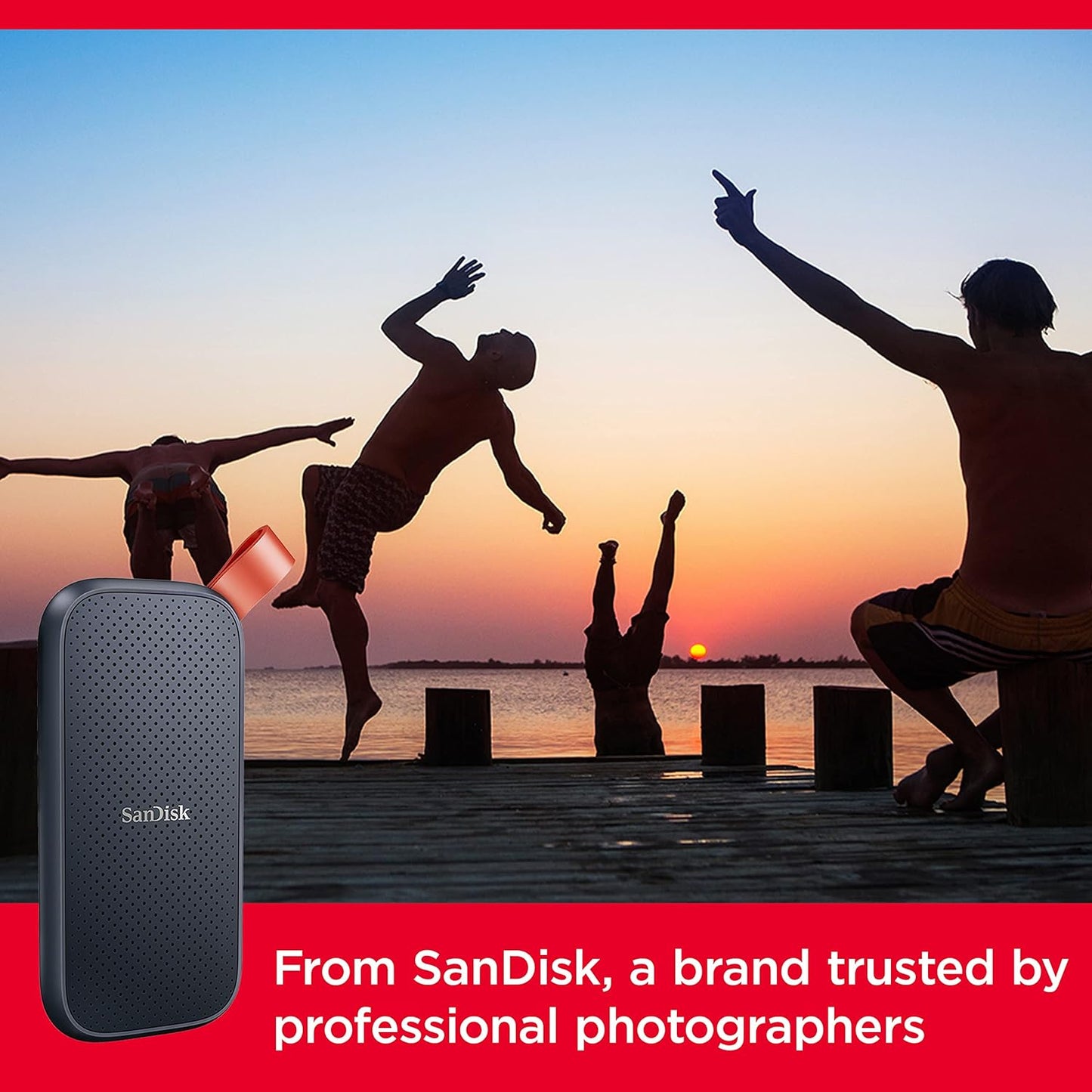 SanDisk SDSSDE30-1T00-G26 1TB Portable SSD USB-C