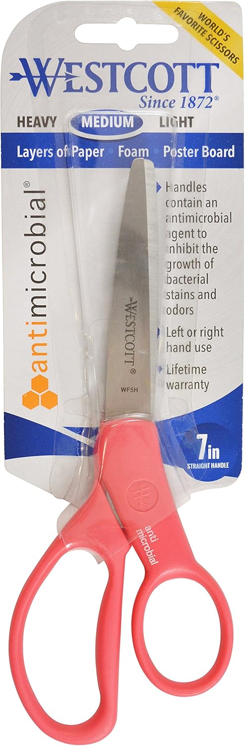 Westcott 14231 7" Student Scissors - Colors Vary