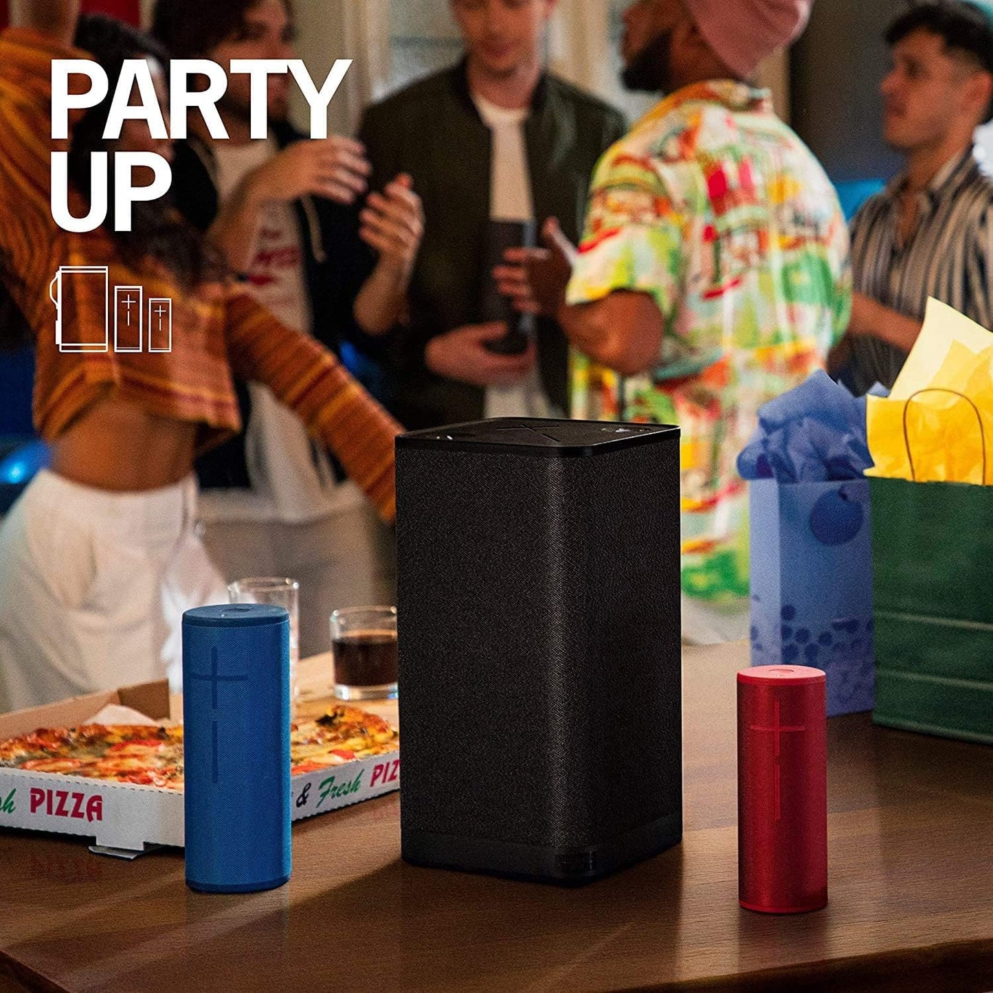 Logitech 984-001591 Hyperboom Wireless Bluetooth Speaker Renewed