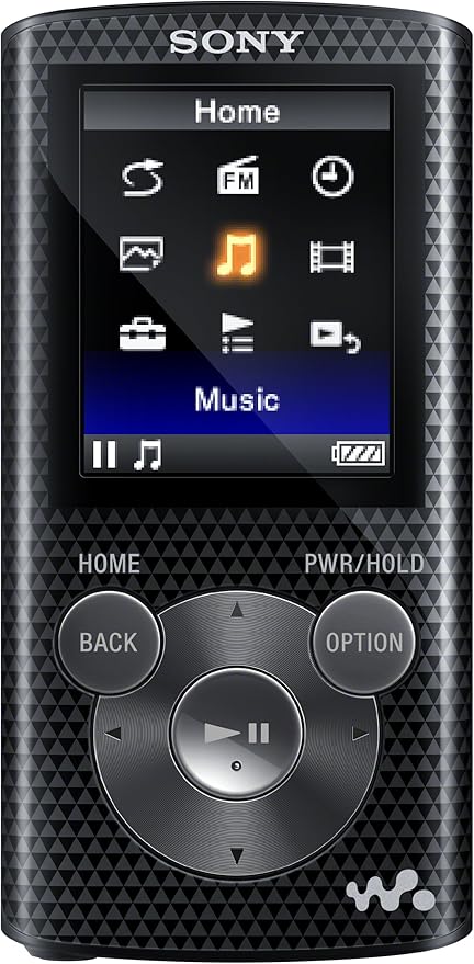 Sony NWZE383BLK 4 GB Walkman MP3 Video Player