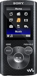 Sony NWZE385BLK 16 GB Walkman MP3 Player