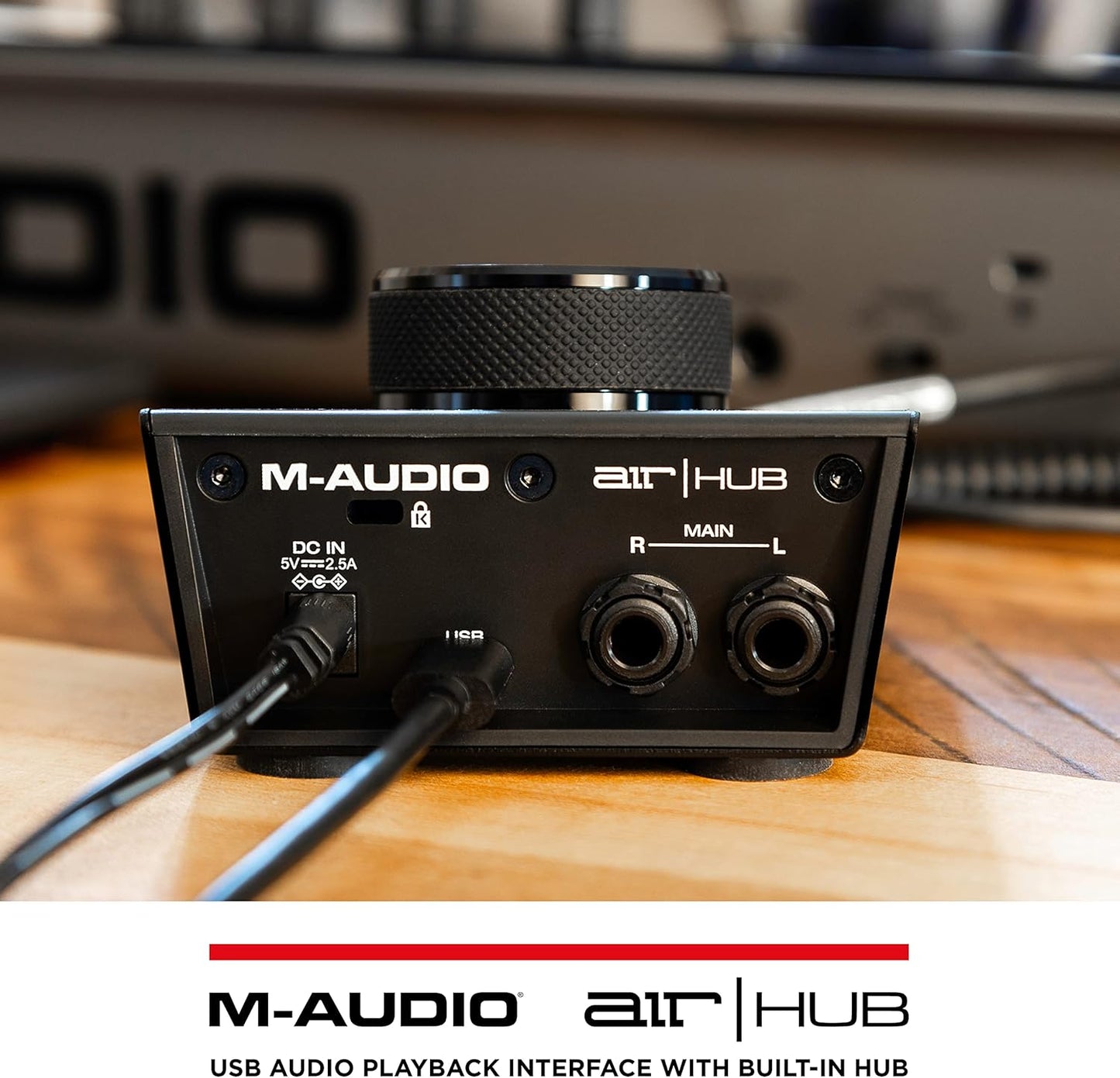 M-Audio AIR Hub USB Audio Interface with 3-Port Hub & Software