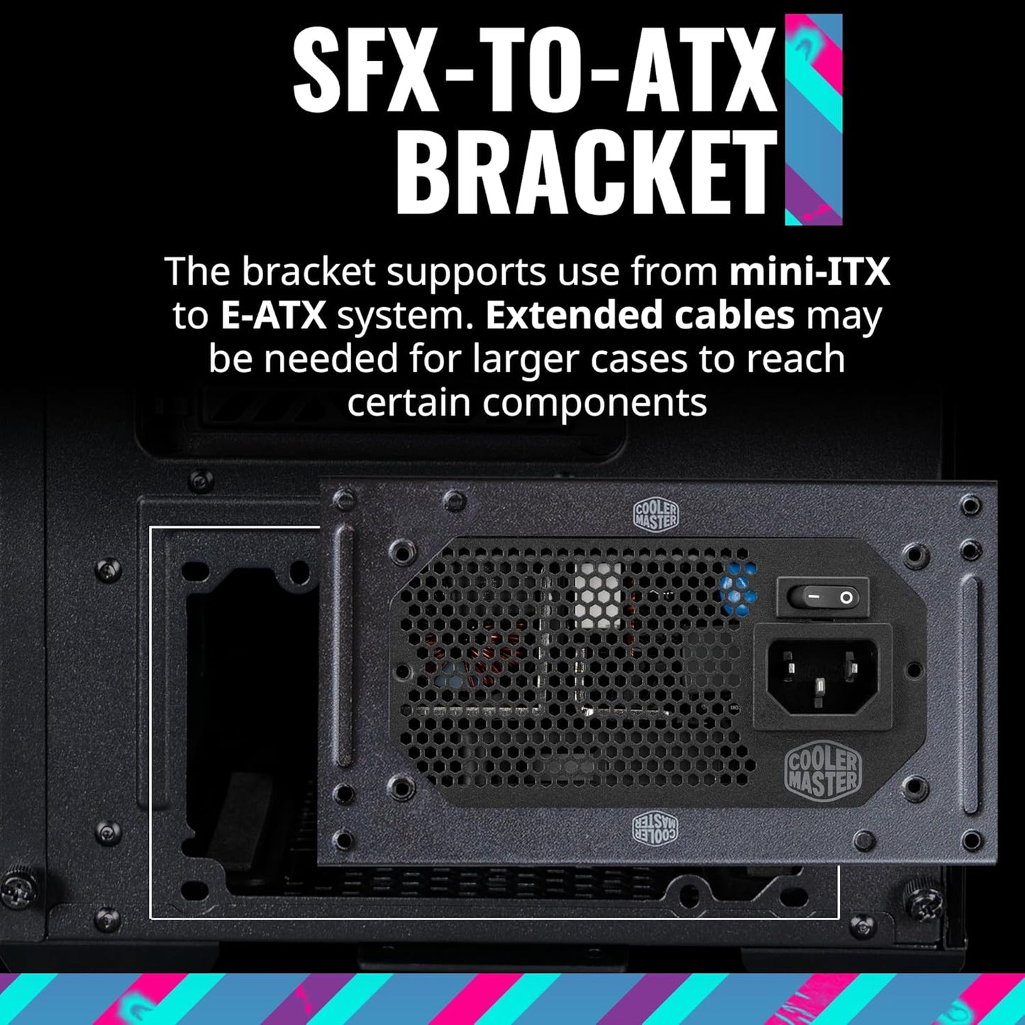 Cooler Master MPY-8501-SFHAGV-3U1 V850 SFX Gold 850W Power Supply