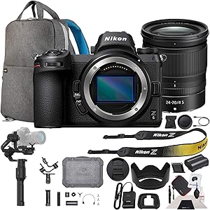 Nikon E5NKZ62470 Z6 24-70mm Lens Gimbal Bundle