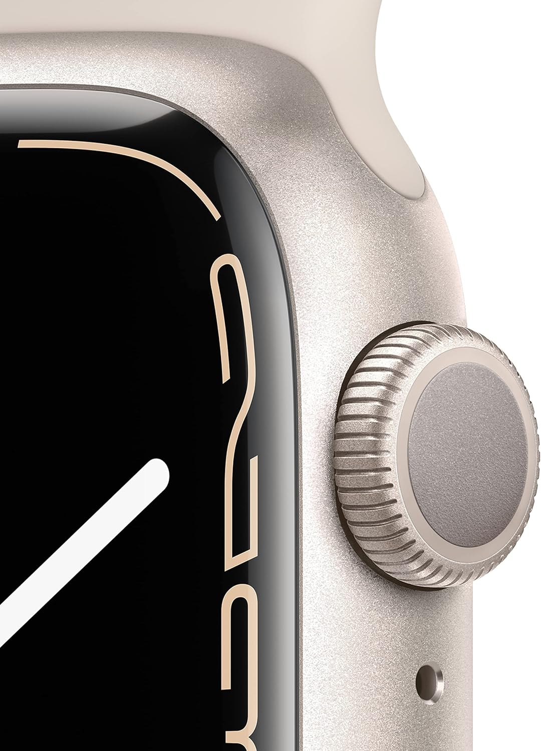 Apple Watch Series 7: 41mm, Starlight Aluminum, GPS, Renewed