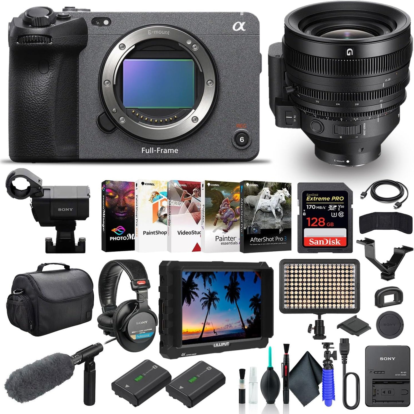 Sony ILME-FX3 Full-Frame Cinema Camera (Body Only)