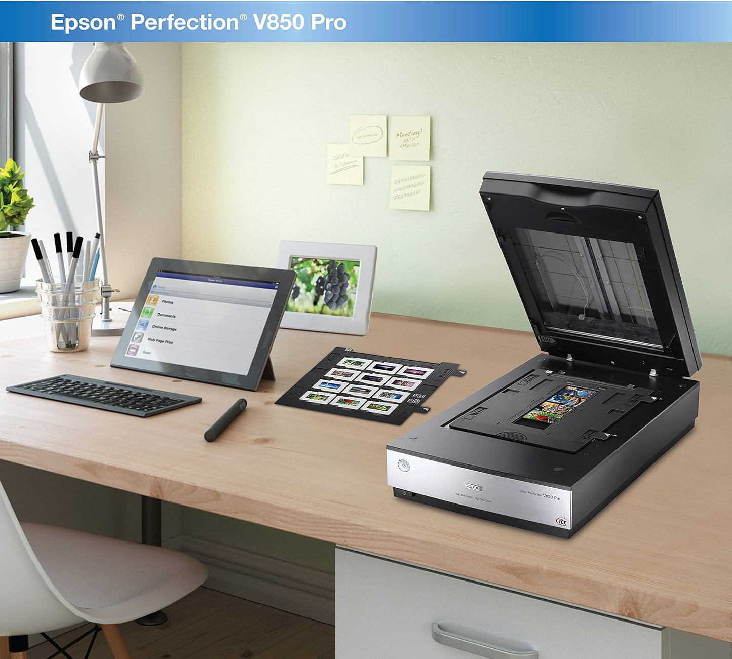 Epson B11B224201-N Perfection V850 Pro Photo Scanner (Renewed)