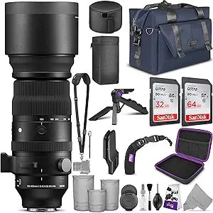 Sigma QM2972 150-600mm Sports Lens Sony E-Mount Bundle — main product image